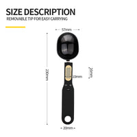 Gravely Digital Measuring Spoon Scale